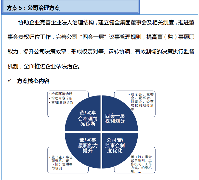 中美嘉倫“雙百行動”國企改革咨詢服務產品手冊